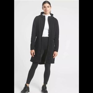 Athleta cozy karma zip up jacket with hood